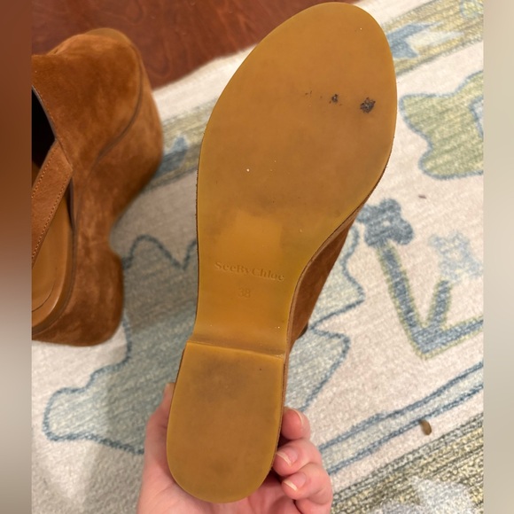 See by Chloe Suede Platforms - Picture 7 of 8